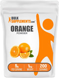 BulkSupplements.com Orange Powder - Orange Fruit Powder Nutrient-Rich Flavoring - Gluten Free 5g per Serving 1kg (2.2 lbs) (Pack of 1)