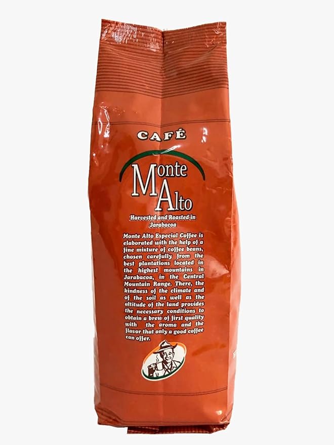 Monte Alto special Coffee premium arabic coffee from the Jarabacoa Mountains in Dominican Republic The best coffee in the caribbean Ground Coffee Premium medium roast ground coffee