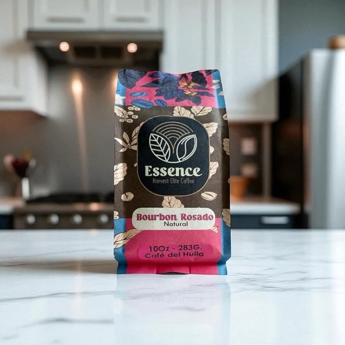 Colombian Coffee. Pink Bourbon Gourmet Coffee Beans Medium Roast. Valle de Huila.