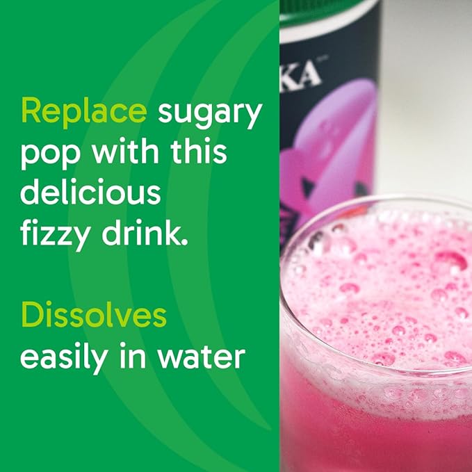 Organikа Electrolytes with Enhanced Collagen Powder for Women &amp Men - 13 oz - Wild Berry-Flavored Effervescent Electrolyte &amp Collagen Drink Mix - Deep Hydration Mobility Skin Hair &amp Na