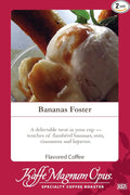Kaffe Magnum Opus - Bananas Foster Whole Bean Coffee 2 Packs of 5 lb Each Freshly Roasted Gourmet Blend Perfect for Chefs