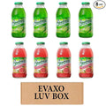 LUV BOX- variety Everfresh Juice 16 oz. pack of 8 Everfresh Lime Everfresh Ruby Red Grapefruit. by evaxo