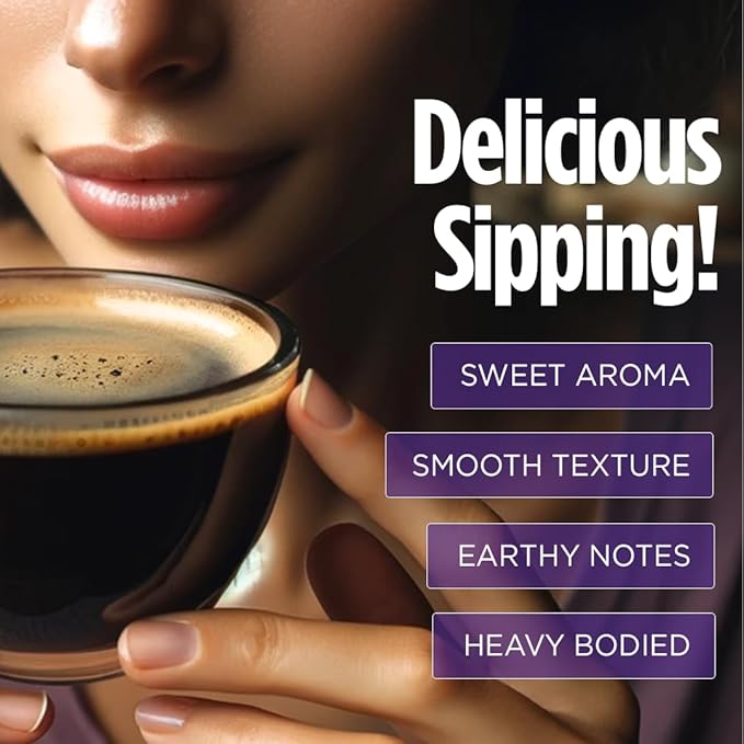 VitaCup Mushroom Instant Coffee | For Memory &amp Clarity Support | with Fiber Chaga Lion’s Mane | D3 &amp B Vitamins | Medium Roast 100% Arabica &amp Robusta Instant Coffee | 30 Servings