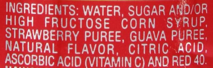 Hawaiian Sun Nectar Strawberry-Guava 11.5-Ounce (Pack of 24)