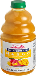 100% Crushed Mango Fruit Smoothie Mix 46 fl. oz. WS-103DR100MANG-NPF