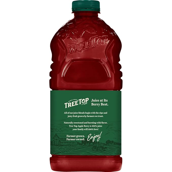 Tree Top Apple Berry Juice 64 Fl oz. (Pack of 2)