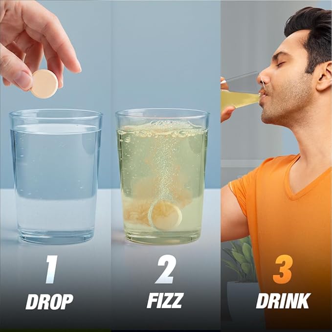 FAST&ampUP Reload - Electrolyte Energy Drink - Sports Nutrition Electrolyte Drink - Effervescent Tablets for Running &amp Cycling- 20 effervescent Tablets - Lime and Lemon Flavour