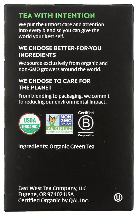 Choice Teas Organic Teas Premium Japanese Green 16 tea bags - 3PC