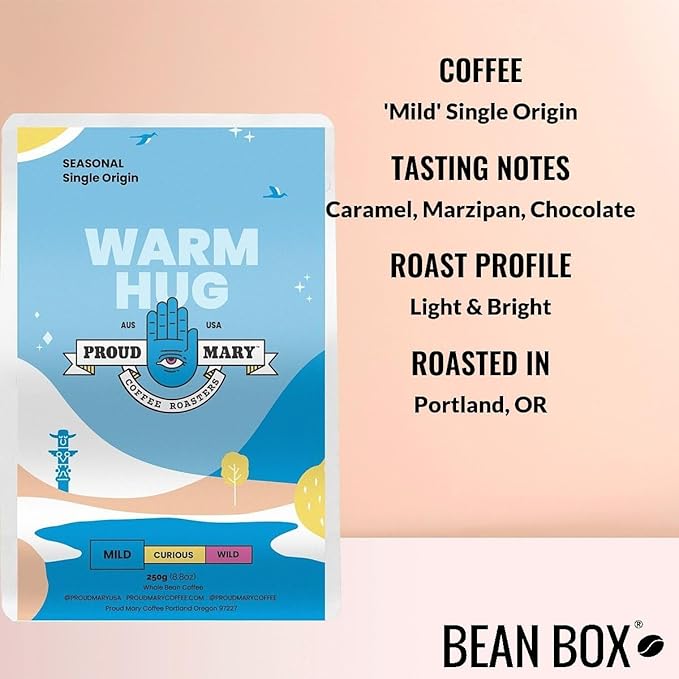 Bean Box Sampler - Roasted by Proud Mary 2-Pack Freshly Ground Coffee Gourmet Coffee