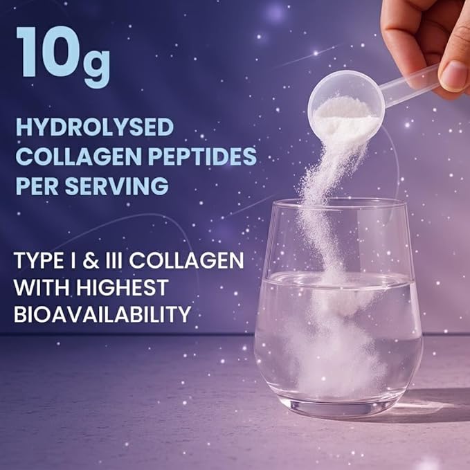 Collagen Supplements | Hydrolyzed Collagen Powder for Women &amp Men | Peptides Powder - Unflavored - Collagen Supplements for Skin &amp Hair - 200g