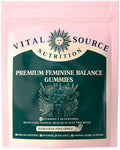 Vital Source Nutrition Vaginal Probiotic Gummies for Women - pH Balance and Immune Defense Support Healthy Odor and Vaginal Flora - Vegan Gluten-Free - Hawaiian Pineapple - 60 Gummies - 30 Servings