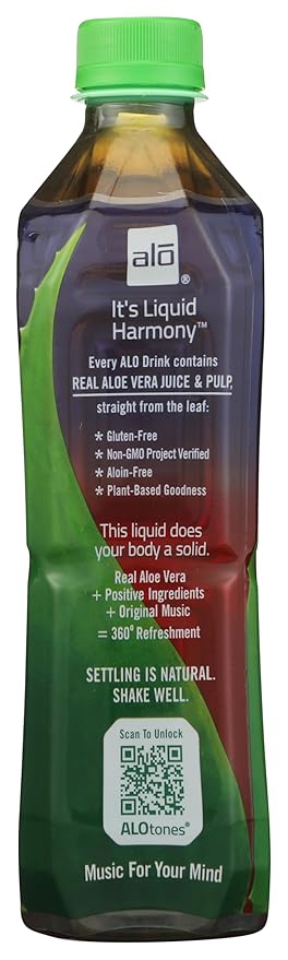 ALO BLUE BLUBRY AV DRINK (12 X 16.9 OZ)