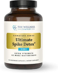 The Wellness Company Ultimate Spike Detox – Dr. McCullough Designed - 3-in-1 Nattokinase Turmeric &amp Bromelain Extra Strength | 120ct (1 Month Supply)