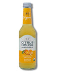 Citrus House Organic Sparkling Juice Mandarin Orange Modern Italian Soda No Added Sugar No Preservatives 9.3 Fl Oz Glass Bottle (Pack of 12)