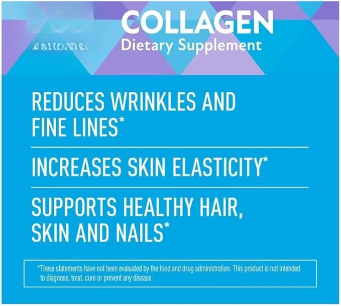VERISOL Collagen Tablets Healthy Skin Nails and Hair Supplement 2500mg 180 Count