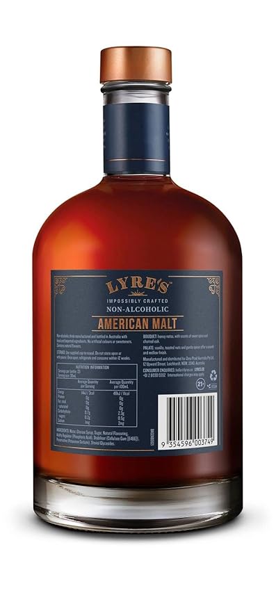 Lyre's Coffee Royale - Non-Alcoholic Set (Pack of 2) | Coffee Originale (Coffee Liqueur Style) &amp American Malt (Bourbon Style) | Award Winning | 23.7 Fl Oz
