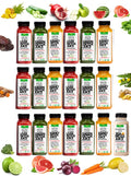 Juice Detox Cleanse by Behalal Organics All Natural Organics Raw Full Body Detox Cleanse Liver &amp Kidney Cold Pressed Fruit and Vegetable Juices Weight Management 12oz (7-DAY JUICE CLEANSE)