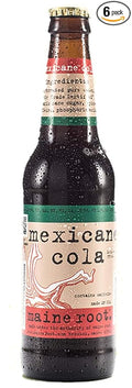 Maine Root - Mexicane Cola - Hand Crafted | Fair Trade | Organic Cane Sugar - 12 oz (6 Glass Bottles)