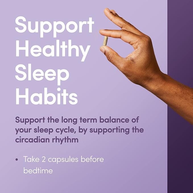 Sleep Deep - 60 Capsules I Sleep Supplement with Melatonin 5mg Ashwagandha GABA Lemon Balm Extract &amp l Theanine Sleep Aid for Healthy Circadian Rhythms