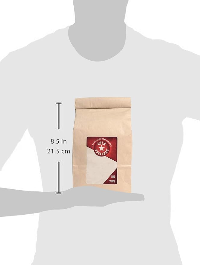 Lola Savannah Malibu Blend Ground Coffee - Arabica Beans Uniquely Rich Flavors of Real Coconut Pecan &amp Praline | Caffeinated | 2lb Bag
