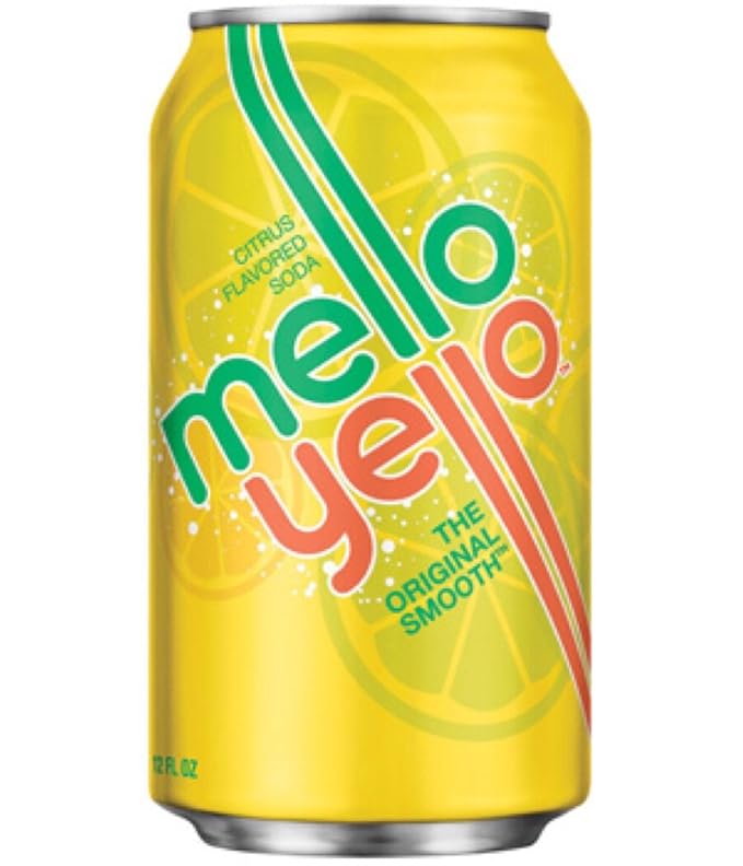 Mello Yello Soda 12 Oz Can (Pack of 24)