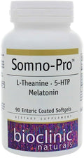 Bioclinic Naturals Somno-Pro 90 gels with Melatonin 5HTP and L-Theanine