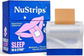 NuStrips™ Fast-Dissolving Sleep Strips with 5mg Melatonin Valerian Root L-Theanine &amp Vitamin B6 – Blueberry Flavor - Natural Sleep Aid Vegan Non-GMO Gluten Free – Fall Asleep Fast (30 Strips)