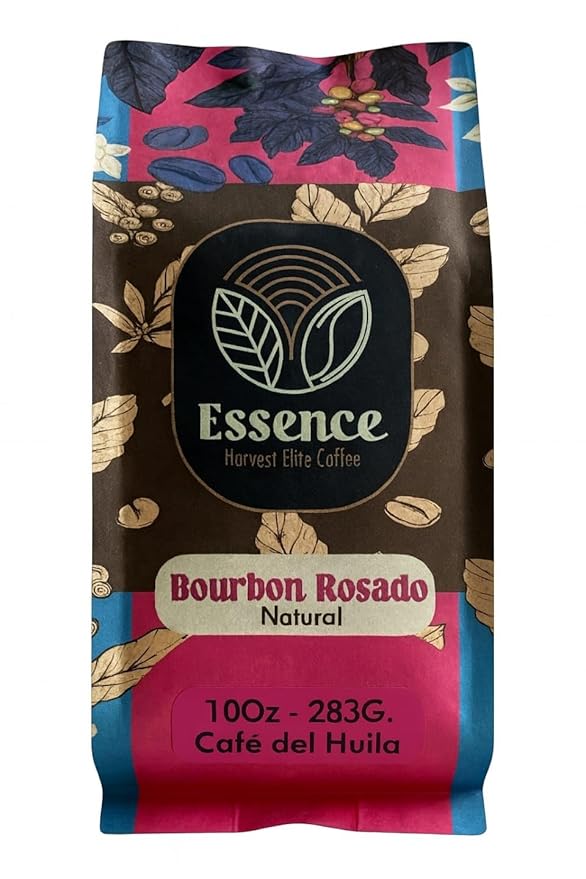 Colombian Coffee. Pink Bourbon Gourmet Coffee Beans Medium Roast. Valle de Huila.
