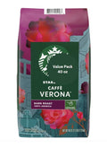 Caffe Verona Dark Roast Ground Coffee by Starbuk's 100% Arabica 40 oz Pack of 1