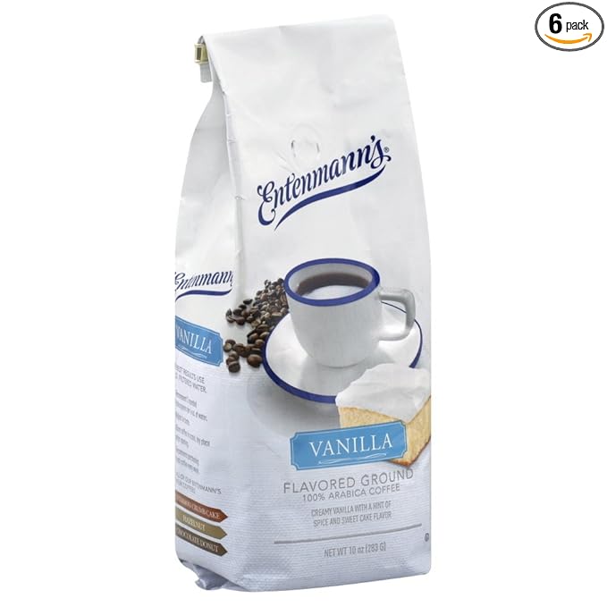 Entenmann's Coffee Ultimate Vanilla Bean 10 oz (Pack Of 6)