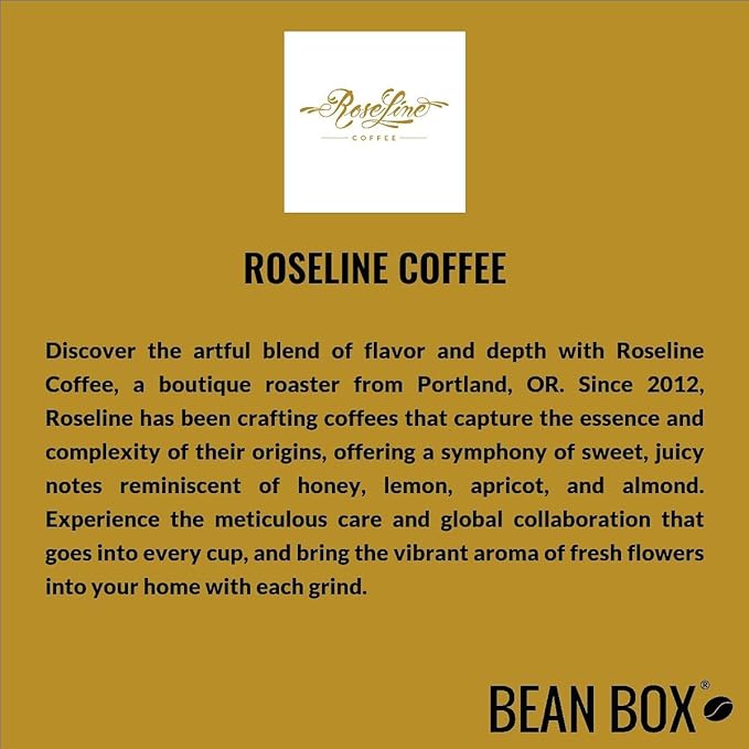 Oro Blend - Roasted by Roseline Coffee - Whole Bean Coffee - 12 Ounce Bag