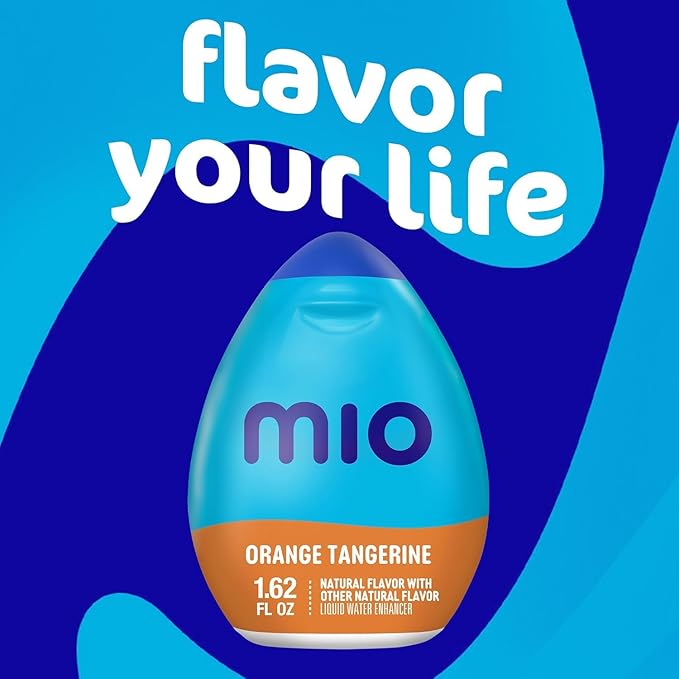 MiO Liquid Water Enhancer Orange Tangerine 1.62 Ounce (Pack of 3)