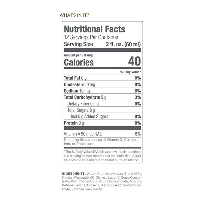Nu Skin G3 Juice Bottles | Antioxidant Superfruit Juice Blend with Gac Pineapple &amp Lycium | Cold Pressed Fruit Juice Beverage | Daily Juice Drink | 25 fl oz | 4 Pack