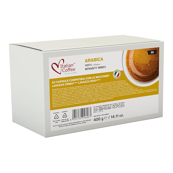 Italian Coffee capsules compatible with RIVO machines (Arabica/Cremoso/Ristretto 150)