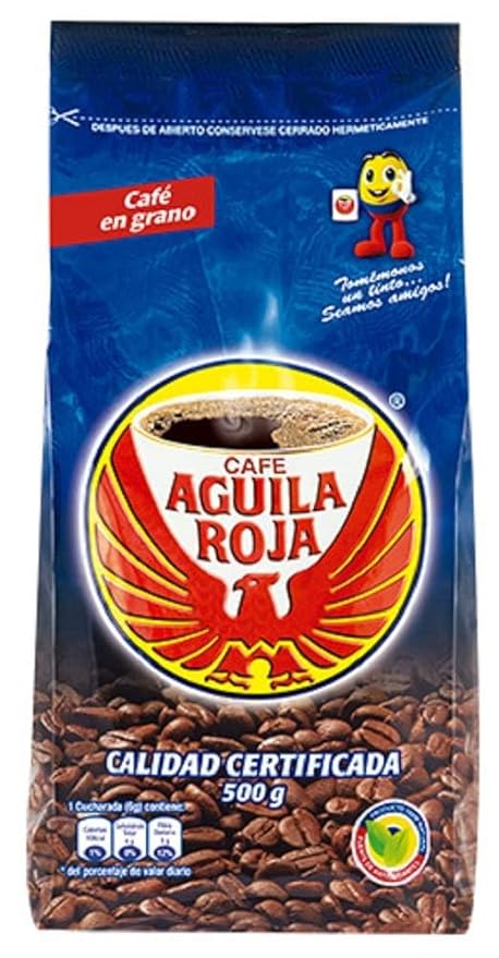 Aguila Roja Colombian Coffee (Whole Beans 17.7 Oz)