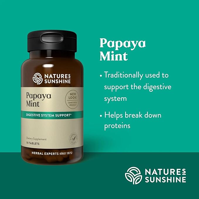 Papaya &amp Peppermint by Nature's Sunshine