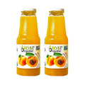 IOS Love Organic Juice - USDA Organic Certified - Cold Pressed No Added Sugar No Water No Artificial Colors No Preservatives No Flavors Added No Gluten - 33.8 Fl Oz (Apricot Pack of 2)