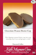 Kaffe Magnum Opus Chocolate Peanut Butter Cup Ground Coffee 72 Packs of 2.5 oz – Rich Indulgent Flavor Premium Quality Ideal for Restaurants &amp Cafés