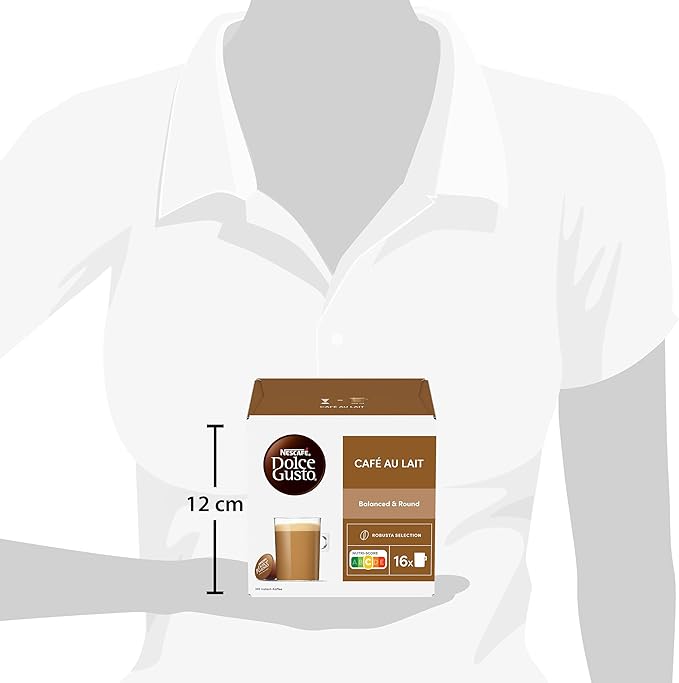 Nescafé Dolce Gusto Café au lait Pack of 6 6 x 16 Capsules