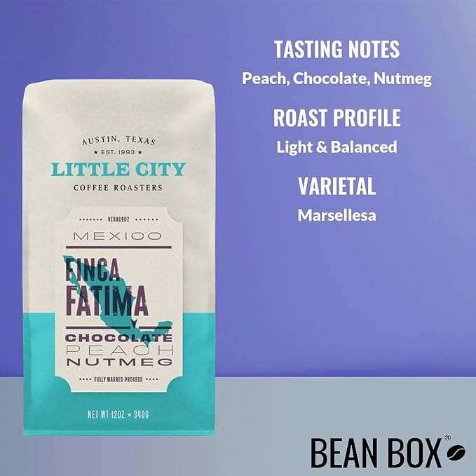 Bean Box Sampler - Roasted by Little City Roasters 2-Pack Freshly Ground Coffee Gourmet Coffee