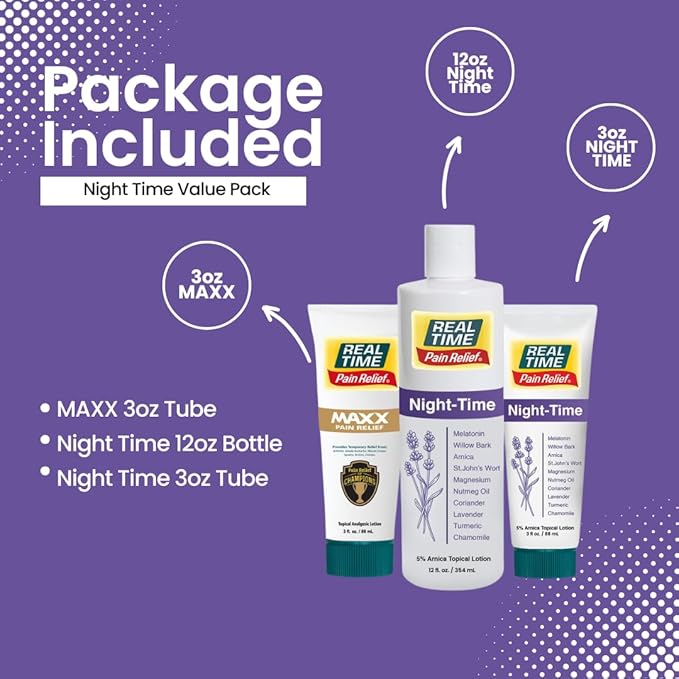 Real Time Pain Relief Night Time Value Pack