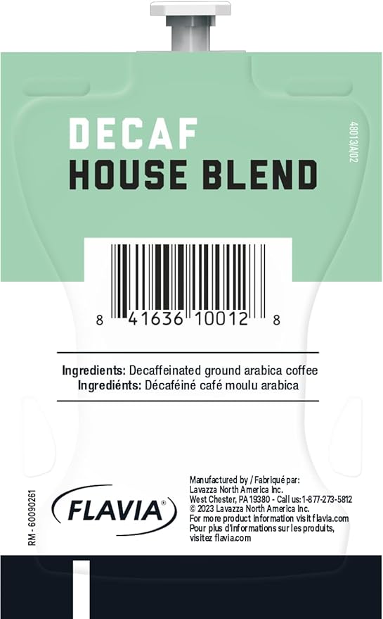 FLAVIA ALTERRA COFFEE House Blend Decaf 20-Count Freshpacks (Pack of 1 Rail)