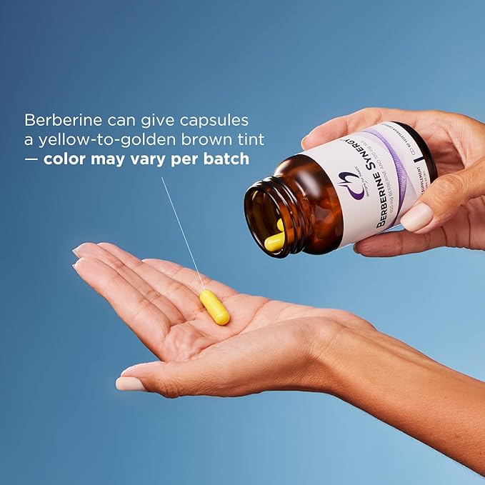 Designs for Health Berberine Synergy - Berberine HCL 400mg + Alpha Lipoic Acid (ALA) for Metabolism Heart Health + Liver Support - Vegan Non-GMO Berberine Supplement (60 Capsules)