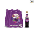 Ribena Blackcurrant Concentrate Cordial - 12 Bottles x 850ml - Contains Real Fruit Juice - No Artificial Colours or Flavourings - Dilute with Water - Made with British Blackcurrants