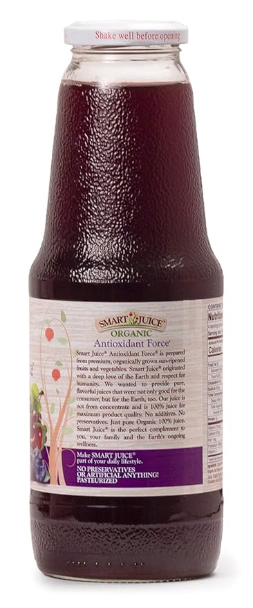 Smart Juice Antioxidant Force Organic Juice - 33.8 fl oz (1L) - (Case of 6)