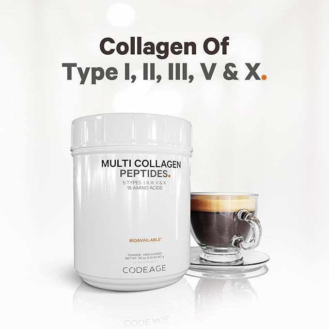 Codeage - Multi Collagen Protein + His and Her Multivitamin Bundle