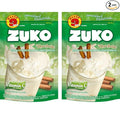 Zuko Horchata Instant Powder Drink | Family Pack | No Sugar Needed | Vitamin C | 14.1 Ounce (Pack of 2)