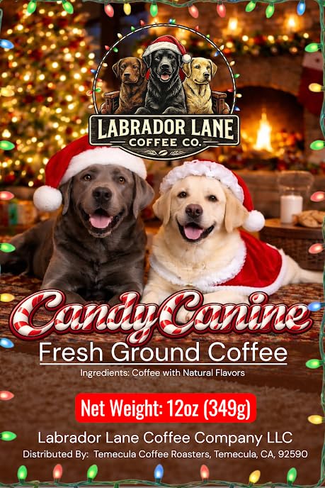 Candy Canine Flavored Coffee - Premium Small Batch Coffee - 12oz
