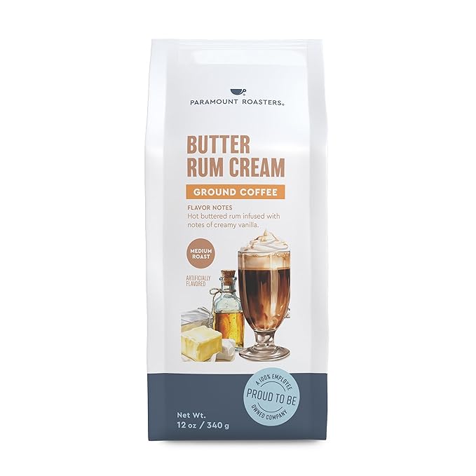 Almond Amaretto and Butter Rum Cream Ground Coffee Bundle