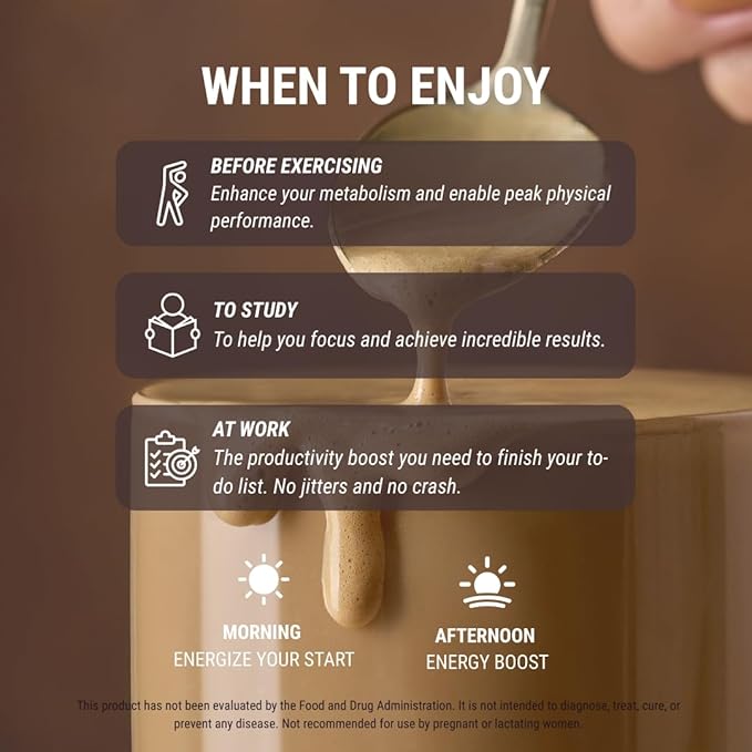 CAFFEINE ARMY Cappuccino | Functional Coffee with Collagen Peptides MCTs CoQ10 and Adaptogens: Clean Energy Supports Daily Attention No Jitters or Crash (7.8 oz 22 Servings)